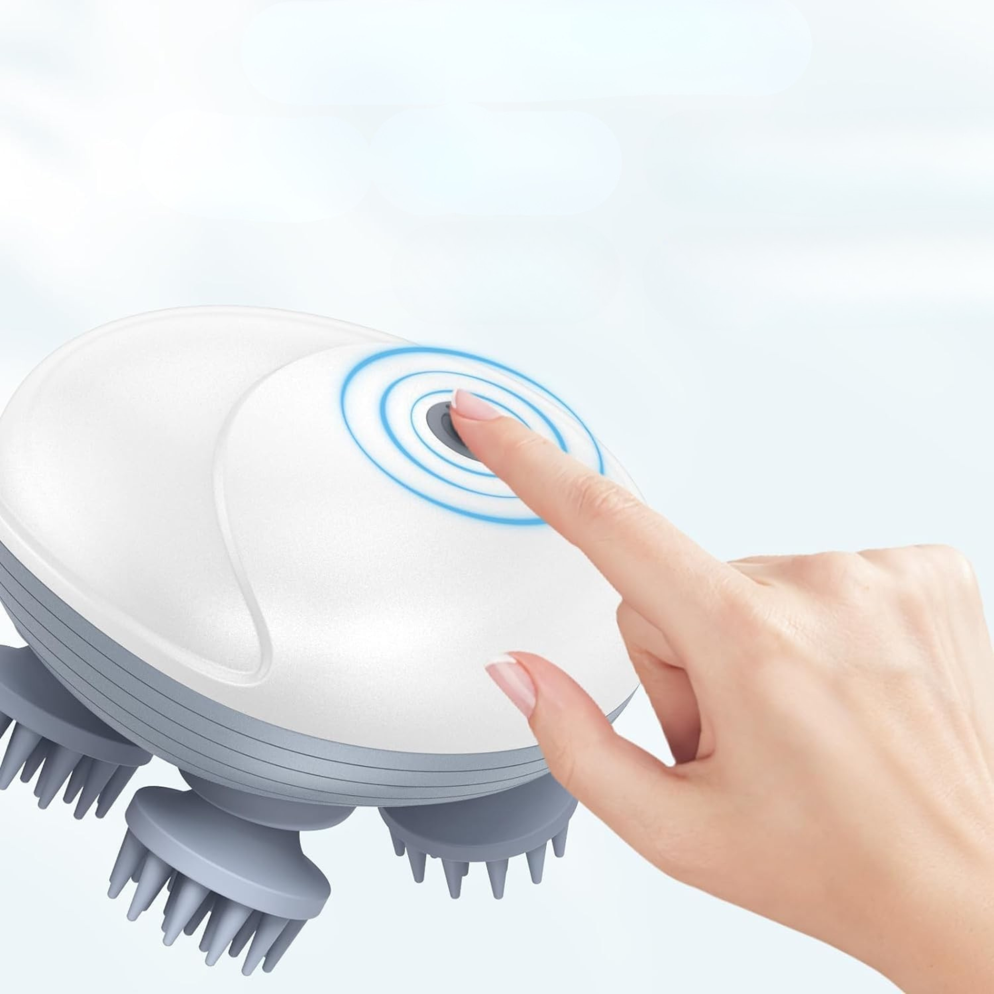 Masseur électrique du cuir chevelu